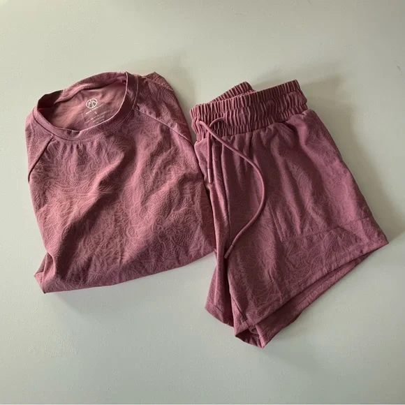 Move Theology Mauve Dusty Rose Activewear Set - Picture 7 of 7